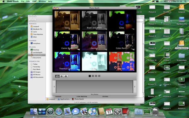 Mac OS X Leopard — build 9A499 — photograph 40