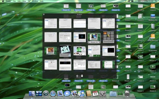 Mac OS X Leopard — build 9A499 — photograph 52