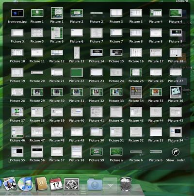 Mac OS X Leopard — build 9A499 — photograph 62