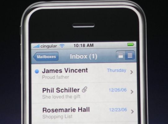 Macworld 2007 — keynote — photograph 77