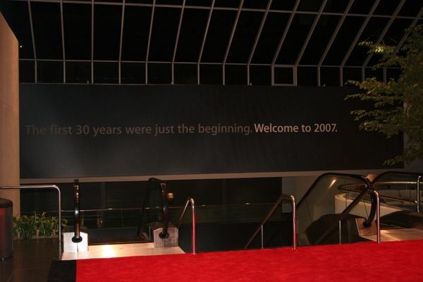 Macworld 2007 — Sunday 7th — photograph 14