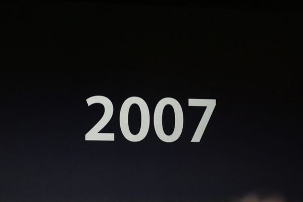 Macworld 2008 — keynote — photograph 5