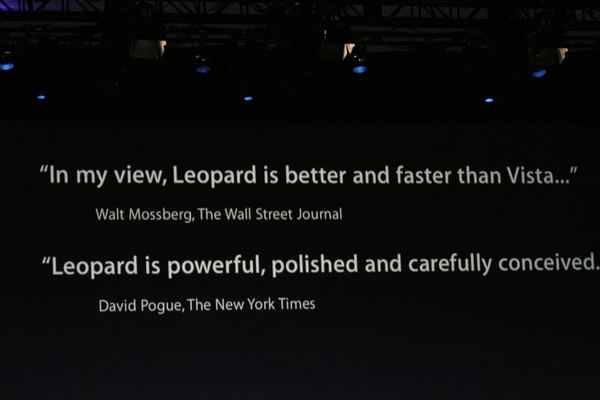 Macworld 2008 — keynote — photograph 7