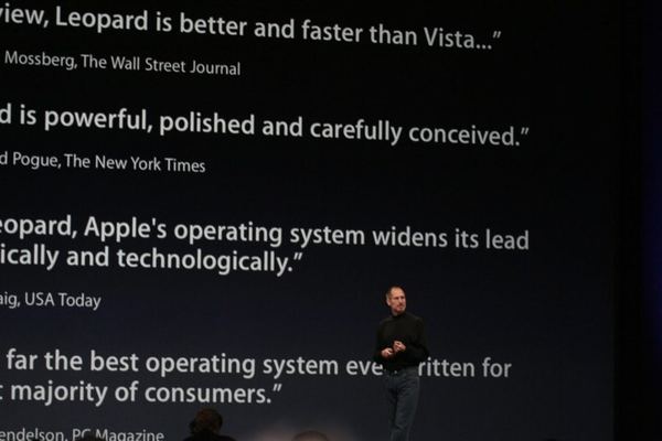 Macworld 2008 — keynote — photograph 8