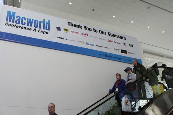 Macworld 2008 — Moscone South — photograph 133