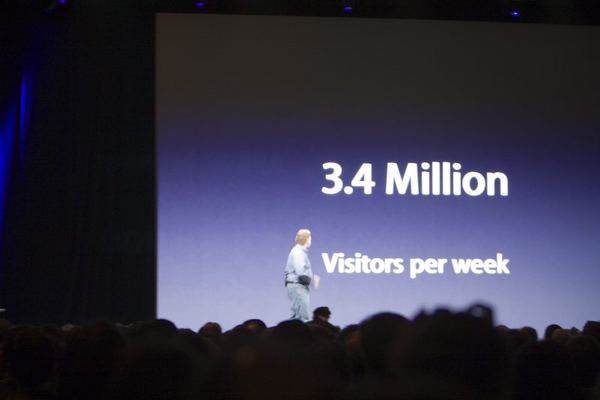 Macworld 2009 — keynote — photograph 7
