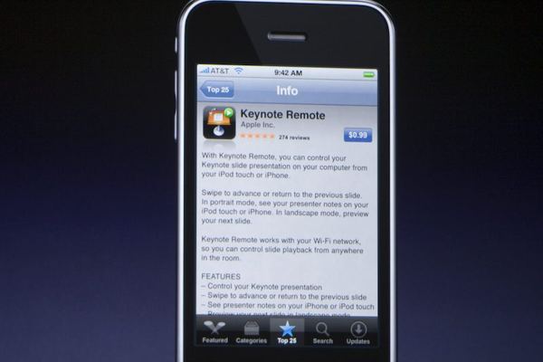Macworld 2009 — keynote — photograph 38