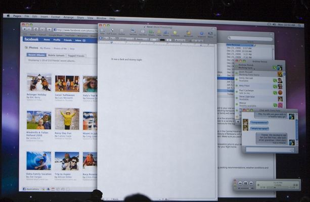 Macworld 2009 — keynote — photograph 40