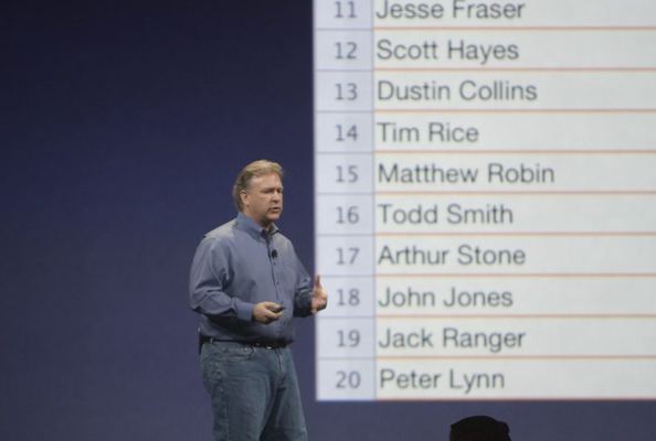 Macworld 2009 — keynote — photograph 42