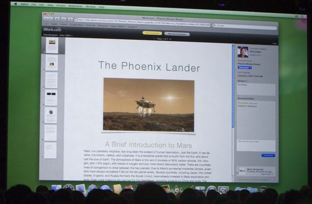 Macworld 2009 — keynote — photograph 48
