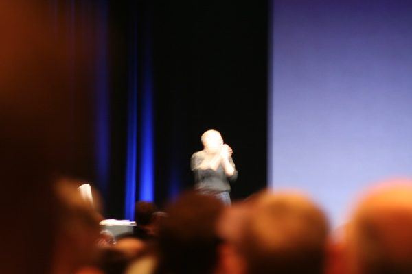 Macworld San Francisco 2006 — keynote — photograph 5