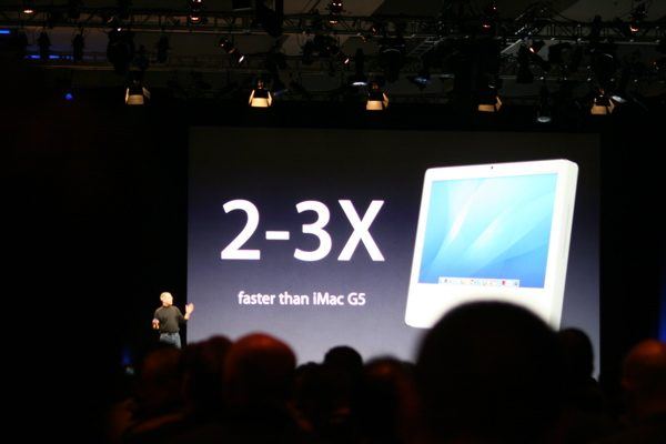 Macworld San Francisco 2006 — keynote — photograph 10