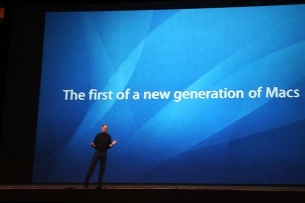 Macworld San Francisco 2006 — keynote — photograph 21