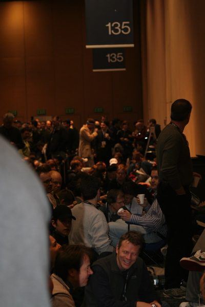 Macworld San Francisco 2006 — keynote — photograph 47