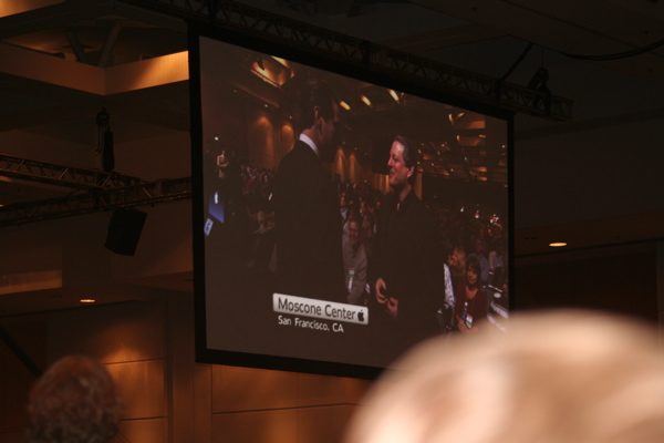 Macworld San Francisco 2006 — keynote — photograph 53