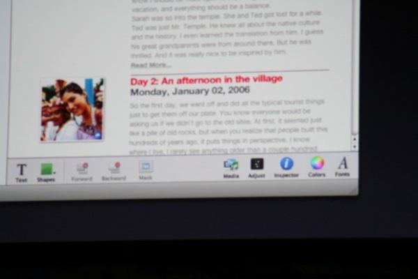 Macworld San Francisco 2006 — keynote — photograph 104