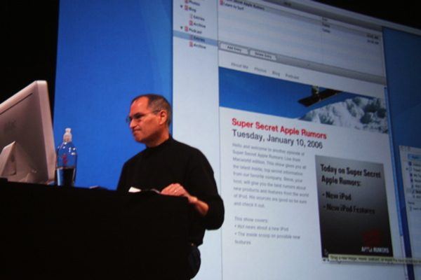 Macworld San Francisco 2006 — keynote — photograph 109