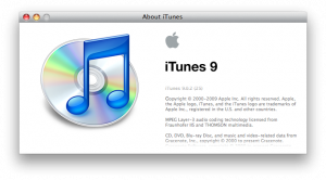 iTunes 9.0.2